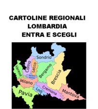 Cartoline paesaggistiche lomba usato  Italia