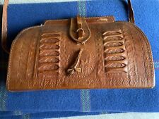 Vintage tooled leather for sale  PENMAENMAWR
