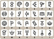 Pokemon Unown Litera A - Z - Handel - Opis na sprzedaż  Wysyłka do Poland