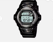 Relógio digital Casio Baby G-Shock feminino quartzo preto resina 42mm BG169R comprar usado  Enviando para Brazil