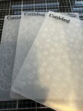 Cuttlebug embossing folders. for sale  KELSO