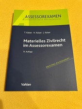 Materielles zivilrecht assesso gebraucht kaufen  Oberleichtersbach