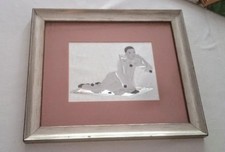 Quadro pierrot vintage usato  Amantea