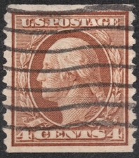 457 1916 stamp usato  Milano