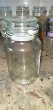 Glass jar airtight for sale  CAERNARFON