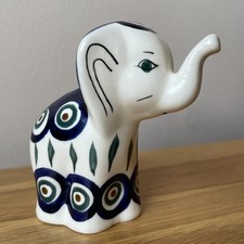 Polish pottery elephant for sale  BANCHORY