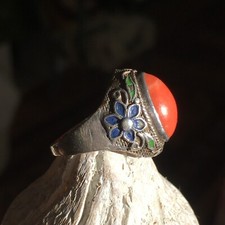 Ring korallenring 16 gebraucht kaufen  Forchheim