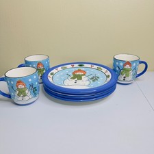 Snowman holiday plate for sale  Omaha