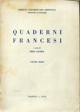 Quaderni francesi volume usato  Italia