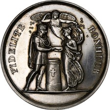 Médaille mariage mariage d'occasion  Lille-