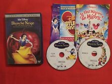 Branca de Neve e os Sete Anões Edição Colecionador 2 DVD Video Pal Muito Bom Estado comprar usado  Enviando para Brazil