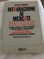 Introduzione mercati finanziar usato  Vejano