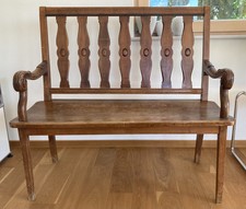 Sitzbank holz vintage gebraucht kaufen  Reichling