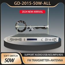 Transmissor FM profissional 50W +antena de transmissão para estação de rádio comprar usado  Enviando para Brazil