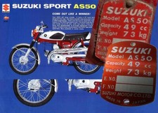 Suzuki as50 headtube d'occasion  Expédié en Belgium
