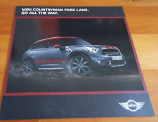 Prospekt mini countryman gebraucht kaufen  Unterföhring