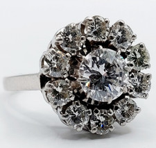 Bague marguerite art d'occasion  Paris II