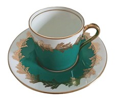 Aynsley exquisite green for sale  NANTWICH