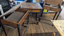 Vintage wooden school for sale  WIGAN