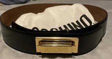 Moschino black redwall for sale  POOLE