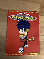 TOTAL 64 MAGAZINE Mystical Ninja Starring Goeman Insert 36- Page Solution Guide comprar usado  Enviando para Brazil