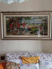 Quadro antico ricamato usato  Alessandria