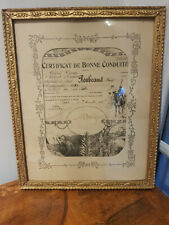 Cadre certificat bonne d'occasion  Draguignan