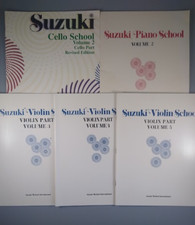 Suzuki music books for sale  Newport
