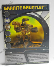 Bakugan card granite for sale  Mc Bee