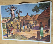 Affiche scolaire.tableau géog d'occasion  Igornay