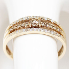 Diamantring karat 375 gebraucht kaufen  Trier