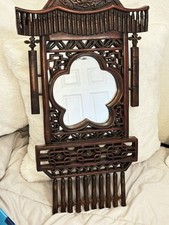 Wood rattan faux for sale  Morgan Hill