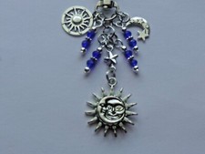 CELESTIAL LUA SOL ESTRELA CHAVEIRO BOLSA CLIPE CHARME LIXO DIÁRIO PENDURADO FOB comprar usado  Enviando para Brazil
