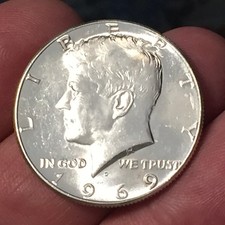 half dollar 1969 usato  San Bonifacio