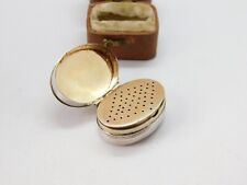 Usado, Vinagrete georgiano perfume prata esterlina 1802 Londres Joseph Angell antigo comprar usado  Enviando para Brazil