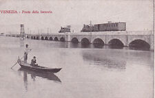 C19868-VENETO, VENEZIA, PONTE DELLA FERROVIA, CON GONDOLA E TRENO DI PASSAGGIO comprar usado  Enviando para Brazil