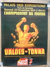 Affiche ancienne boxe d'occasion  Douarnenez
