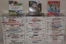 LOTE de juegos Wii Sports + MARIO Kart_Bros - LIMPIO - Granel/Revendedor/AL POR MAYOR 57 segunda mano  Embacar hacia Argentina