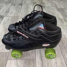 Skate Riedell R3 preto (com rodas externas) tamanho 14 comprar usado  Enviando para Brazil