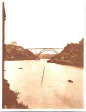 Portugal, Porto, le pont Dona Maria Pia Vintage print.  Tirage citrate  8x10 comprar usado  Enviando para Brazil