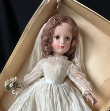 Boneca Peggy Bride Margaret Madame Alexander 1950 20 pol. comprar usado  Enviando para Brazil