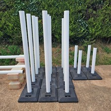 Polyjump poles uprights for sale  EXETER
