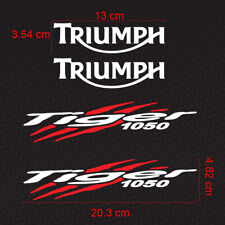 Adesivi triumph tiger usato  Palermo