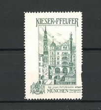 Reklamemarke münchen ansicht gebraucht kaufen  Berlin