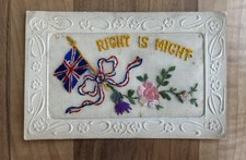 Ww1 patriotic silk for sale  FAREHAM