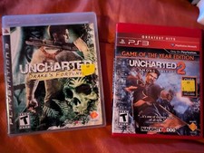 Uncharted 1 e Uncharted 2 PS3 - Dois jogos. Completo com manuais - Testado  comprar usado  Enviando para Brazil