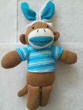 Plush sock monkey for sale  Parker