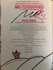 Signed willems take for sale  Mansfield Center