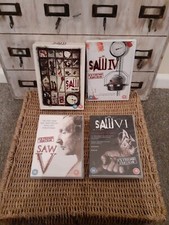 Saw dvd collection for sale  BANBURY