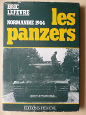 Livre panzers normandie d'occasion  France